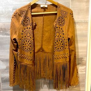 Tassel Crop Jacket